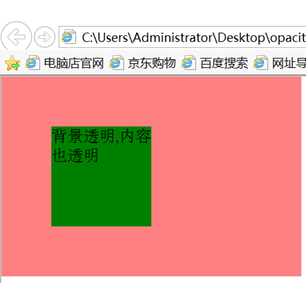 背景透明，文字不透明的兼容處理3093