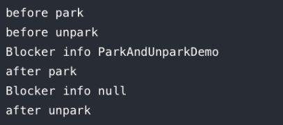 LockSupport的park、unpark實(shí)現(xiàn)同步2