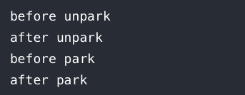 LockSupport的park、unpark實(shí)現(xiàn)同步4